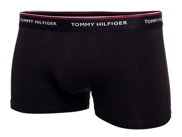 Bokserki, majtki męskie Tommy Hilfiger BLACK 3 PACK