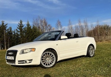 Audi A4 B7 Cabrio 3.0 V6 TDI CR 233KM 2008 Audi A4 Cabrio 3.0TDI 232KM QUATTRO 166000km, skora, OKAZJA 3.0 Diesel