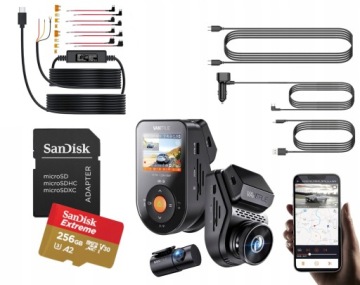 REJESTRATOR VANTRUE S1 PRO 2CH SONNET 1 + 256GB + ADAPTER DO TRYBU PARKING