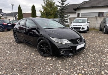Honda Civic IX Hatchback 5d Facelifting 1.8 i-VTEC 142KM 2016 Honda Civic 1.8B 142KM zadbana salon Polska navi kamera 1.8 Benzyna 142KM, zdjęcie 14