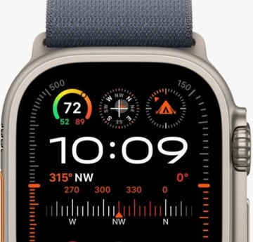 Apple Watch Ultra 2 синие умные часы