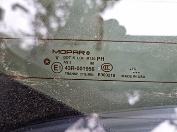 Chrysler Pacifica 3.6 Limited Klapa Bagażnika Tył Kompletna Kamera 17r