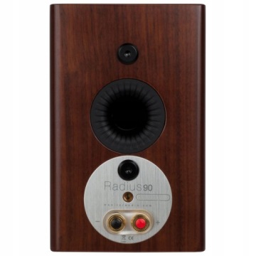 MONITOR AUDIO RADIUS 90 WALNUT ОРЕХОВЫЕ СТЕРЕО КОЛОНКИ КНИЖНЫЕ ПОЛКИ ПАРА