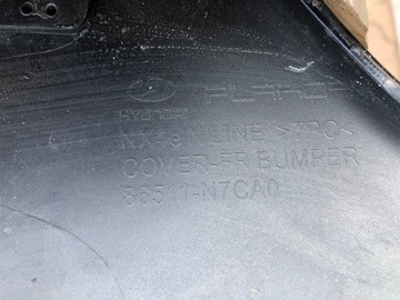 HYUNDAI TUCSON IV ПЕРЕДНИЙ БАМПЕР 86511-N7CA0