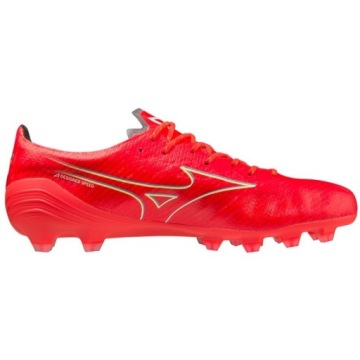 Czerwone Syntetyk Buty Sport Korki Mizuno r.44,5