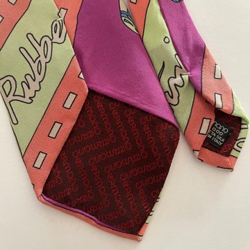 ERMANO Автомобильный Галстук 100% ШЕЛК Шелк