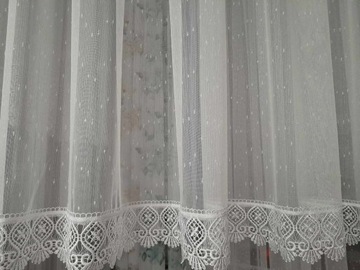 ШТОРА готова с лентой ТАРИЗ ДОЖДЬ GUIPURA на заказ с швейными услугами