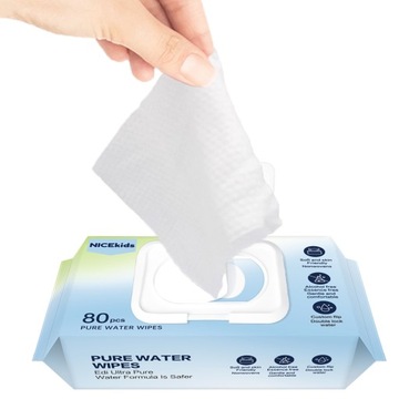 NICEKIDS Салфетки Pure Water 99,9% воды 12х80 шт.