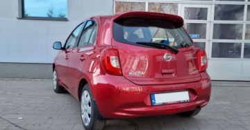 Nissan Micra IV Hatchback 5d Facelifting 1.2 80KM 2014 Nissan Micra Klimatyzacja Bluetooth Tempomat ESP ABS Isofix El. Szyby RCD, zdjęcie 3