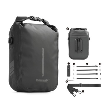 Torba rowerowa Torba przedni widelec Wodoodporna 4L