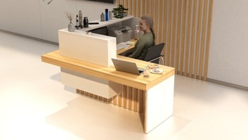 Стойка ресепшн R202 рейка 180х220см