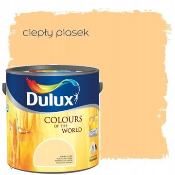 FARBA DULUX KOLORY ŚWIATA CIEPŁY PIASEK 2,5L