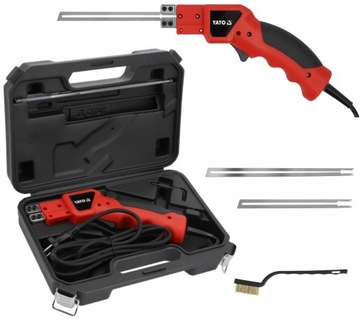 НОЖ YATO ДЛЯ ПЕНОСТАТА 150ВТ МИНЕРАЛЬНАЯ ВАТА СО СМЕННЫМИ ЛЕЗВИЯМИ 200ММ + 150ММ