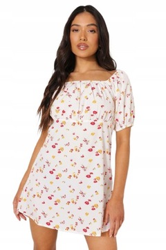 BOOHOO PETITE MINI SUKIENKA KWIATY ZC6 LT6__M