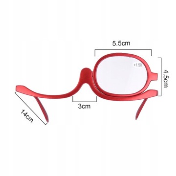 Obrotowe okulary do makijażu 1.5