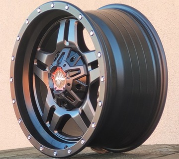 4× DISK HLINÍK MONSTERRIMS LGS34S 9.0" X 17" 6X139.7 ET 0