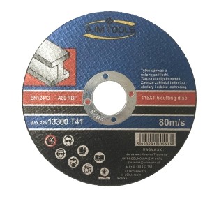 Tarcz cięcia stali metalu 115x22,2 tarcze 1,6mm