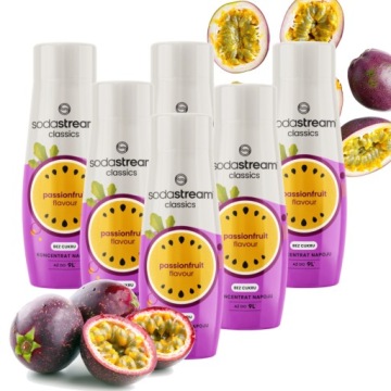 Sirupový koncentrát do vody SodaStream Passionfruit Zero marakuja 6x440 ml