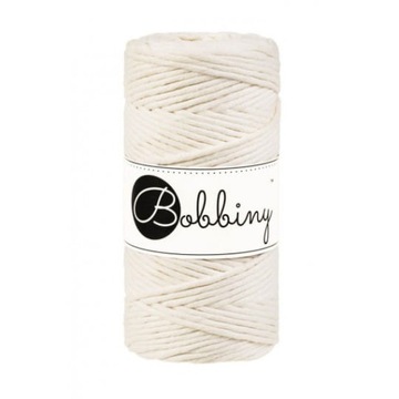 Sznurek do makramy Bobbiny 3 mm / Naturalny