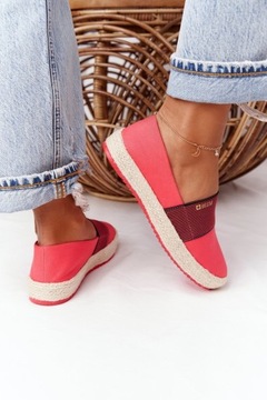 ESPADRYLE BIG STAR PLECIONKA HH274478 CZERWONE 39