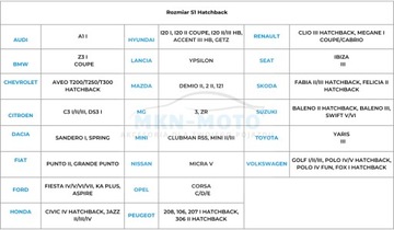 Antygradowy pokrowiec na samochód 14mm kia pride