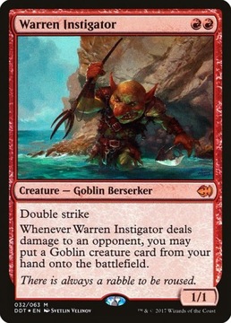 Warren Instigator - Duel Decks: Merfolk vs. Goblins