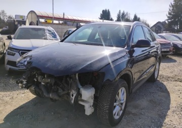 Audi Q3 I SUV 2.0 TDI 140KM 2012 Audi Q3 2012r, 2.0 TDI. Uszkodzony przod. 2.0 Diesel 140KM