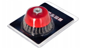 SZCZOTKA DRUCIANA DRUT SKRĘCANY CZOŁOWA M14 75MM