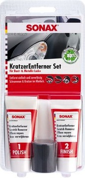 zestaw do usuwania rys SONAX 2x25ml tubka