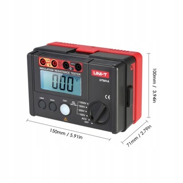 ИЗМЕРИТЕЛЬ СОПРОТИВЛЕНИЯ ИЗОЛЯЦИИ UNI-T UT501A ТЕСТЕР