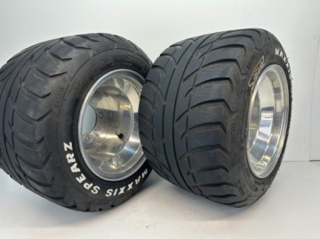 Комплект дисков с дорожной резиной на Yamaha Raptor YFZ 4/156 4/115