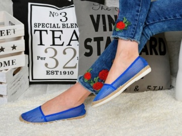 TRIPLE TENISPSKI ESPADRILLS синий /78-5/