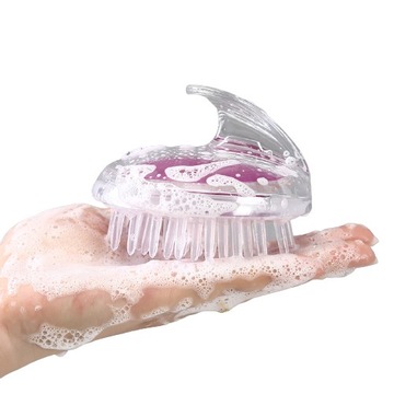 Силиконовая голова и кожаная щетка