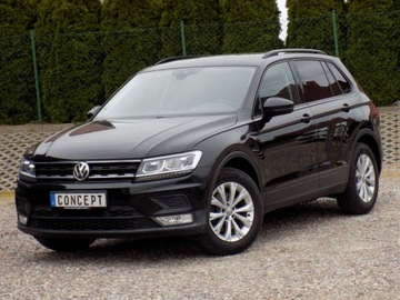 Volkswagen Tiguan II SUV 1.4 TSI 125KM 2017 Volkswagen Tiguan Navi Led Parkdistance FrontAssist 1.4 Benzyna 125KM
