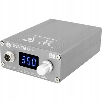 ПАЯЛЬНАЯ СТАНЦИЯ ТОЧНЫЙ ПАЯЛЬНИК OSS TEAM T12-D+ 72W + НАКОНЕЧНИК T12 BLS