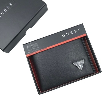 Męski Portfel GUESS Black