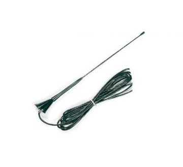 KUFIETA ANTENA SAMOCHODOWA CZARNA Z KABLEM