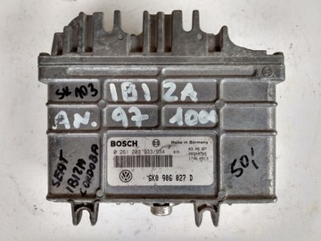 Sterownik silnika 6K0906027D SEAT IBIZA 1,0