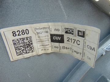 NÁRAZNÍK PŘEDNÍ VW TAIGO 2G7807221C