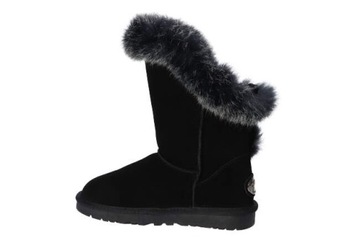 B029 СНЕЖНЫЕ БОТИНКИ EMU ЗИМНИЕ БОТИНКИ НА КОЖАНОМ МЕХЕ B 36