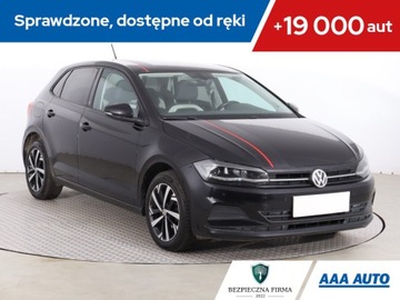 Volkswagen Polo VI Hatchback 5d 1.0 TSI 95KM 2017 VW Polo 1.0 TSI, Salon Polska, Skóra, Klima