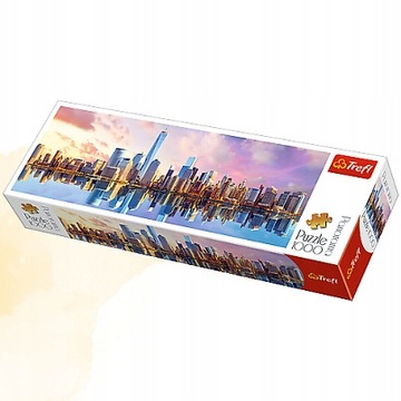 Puzzle Panoramiczne Manhattan Trefl 1000el PREZENT