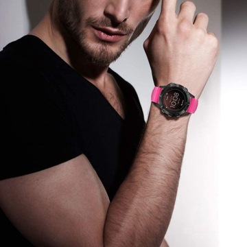 RÓŻOWY Pasek Garmin FENIX 7 Solar (22mm)