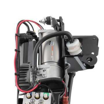 Компрессор пневмоподвески + кронштейн + клапан для Audi A6 C6 4F S6