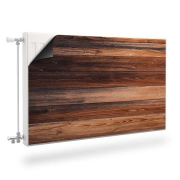 MATA Magnetyczna Kaloryfera Ciemne Deski 80x60