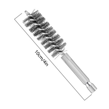 СТАЛЬНАЯ ЩЕТКА 6 ШТ. 8/10/12/15/17/19 ММ ПОДХОДИТ ДЛЯ ПРОЧИНКИ ТРУБ