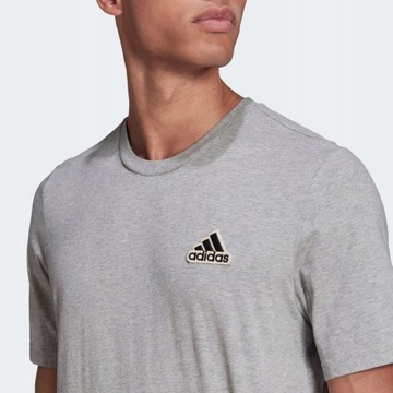 adidas Essentials FeelComfy Single Jersey Tee męska koszulka bawełna - L