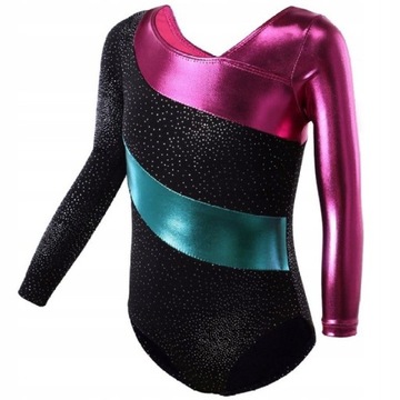 Body baletowe do tańca Papilio M054 rozm. M wielokolorowy