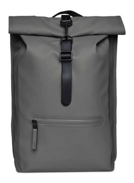 Plecak rowerowy Rains Rolltop Rucksack - grey