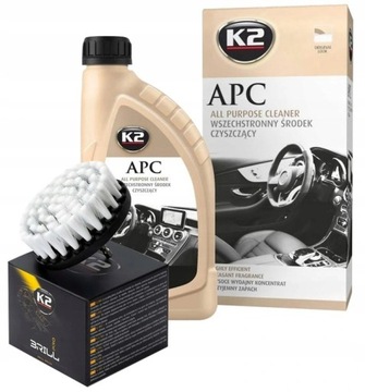 K2 ZESTAW DO CZYSZCZENIA TAPICERKI APC BRILL